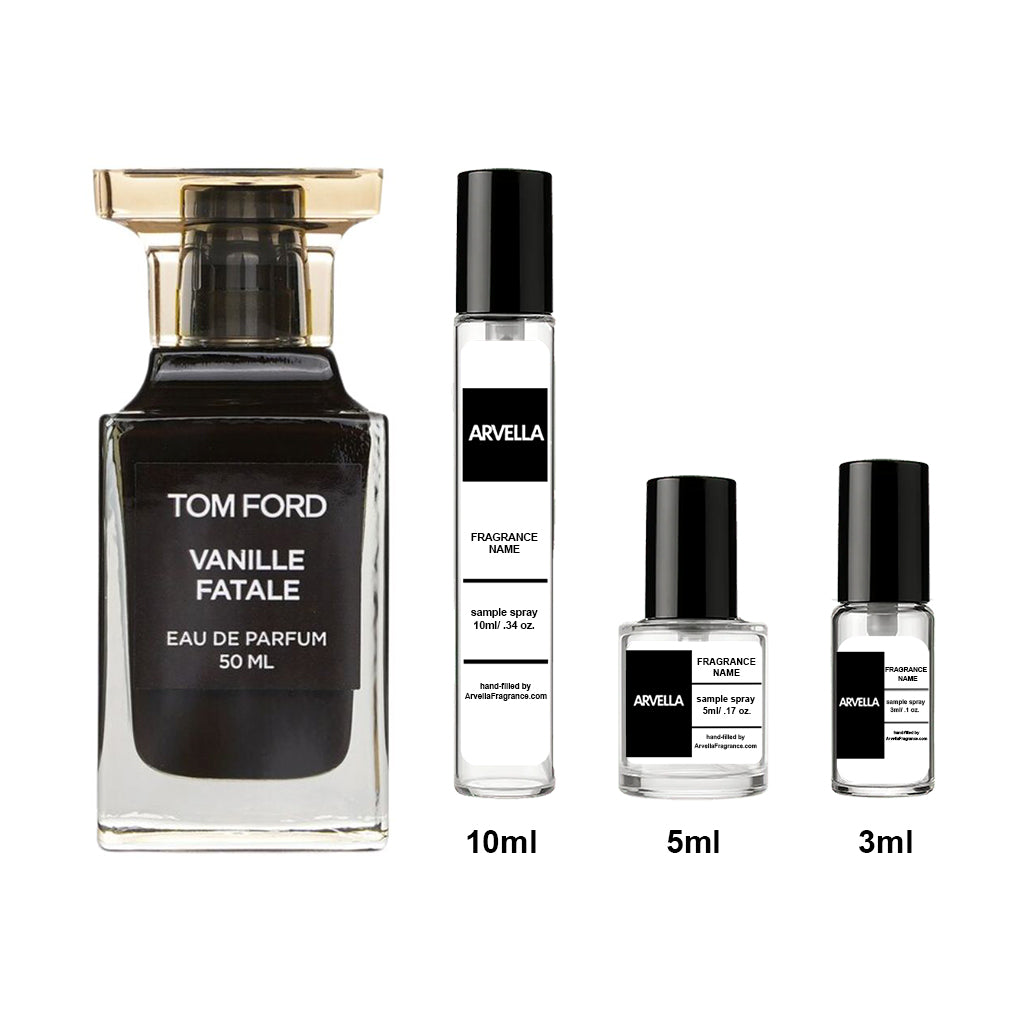 Tom Ford Vanille Fatale Sample 3ml Spray - Arvella Fragrance